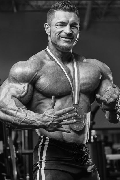 Flex Lewis Black And White Bodybuilder Poster Bodybuilding Workout HD Photo Print Inspirational Gym Decor Athletes Icon Wall Art Weightlifting Artwork Gifts for Fitness Lovers - xonomax