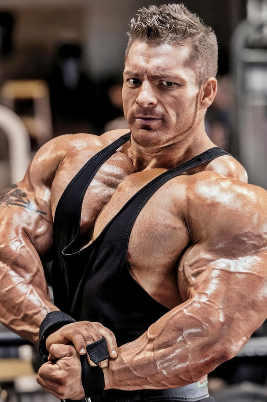 Flex Lewis Bodybuilder Poster Bodybuilding Workout HD Photo Print Motivational Gym Decor Athletes Icon Wall Art Weightlifting Artwork Gifts for Fitness Lovers - xonomax