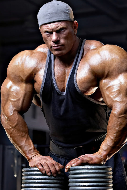 Dennis Wolf Bodybuilder Poster Bodybuilding Workout HD Photo Print Motivational Gym Decor Athletes Icon Wall Art Weightlifting Artwork Gifts for Fitness Lovers - xonomax