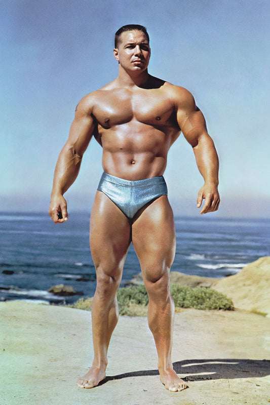 Bill Pearl Famous Oldschool Bodybuilder Poster Bodybuilding Workout HD Photo Print Motivational Gym Decor Athletes Icon Wall Art Weightlifting Artwork Gifts for Fitness Lovers - xonomax