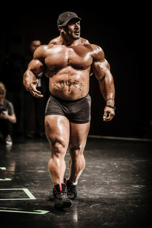 Roelly Winklaar Bodybuilder Poster Bodybuilding Workout HD Photo Print Motivational Gym Decor Athletes Icon Wall Art Weightlifting Artwork Gifts for Fitness Lovers
