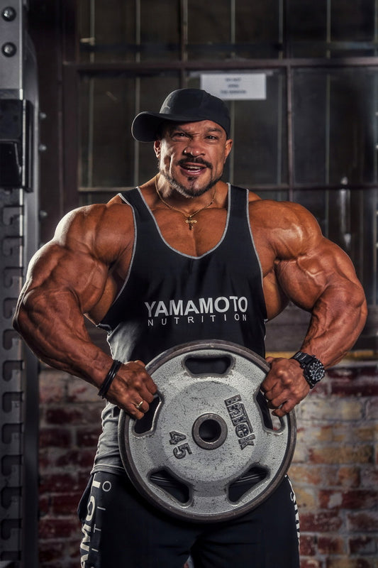 Roelly Winklaar Gym Shot Bodybuilder Poster Bodybuilding Workout HD Photo Print Motivational Gym Decor Athletes Icon Wall Art Weightlifting Artwork Gifts for Fitness Lovers