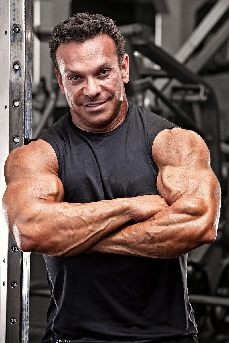 Rich Gaspari Modern Portrait Famous Oldschool Bodybuilder Poster Gym Shot Bodybuilding Workout HD Photo Print Motivational Gym Decor Athletes Icon Wall Art Weightlifting Artwork - xonomax