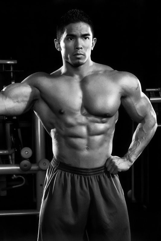 Stan McQuay Black And White Famous Bodybuilder Poster Bodybuilding Workout HD Photo Print Inspirational Gym Decor Athletes Icon Wall Art Weightlifting Artwork - xonomax