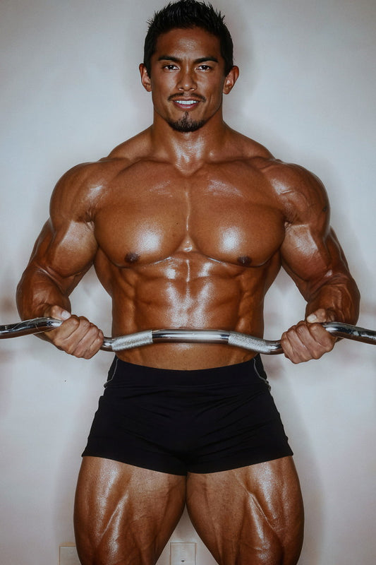 Stan McQuay Famous Bodybuilder Poster Bodybuilding Workout HD Photo Print Motivational Gym Decor Athletes Icon Wall Art Weightlifting Artwork Gifts for Fitness Lovers - xonomax
