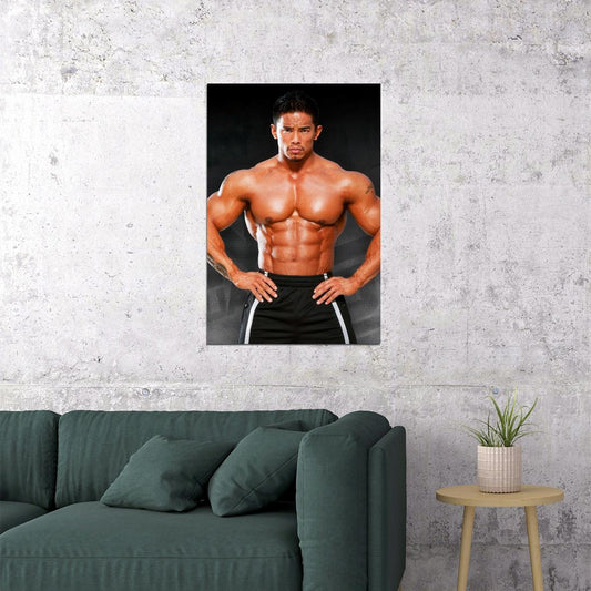 Stan McQuay Famous Bodybuilder Poster Bodybuilding Workout HD Photo Print Inspirational Gym Decor Athletes Icon Wall Art Weightlifting Artwork Gifts for Fitness Lovers - xonomax