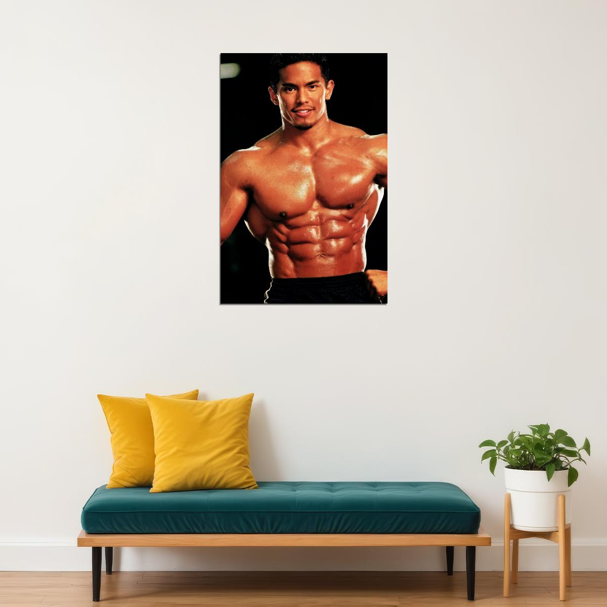 Stan McQuay Famous Bodybuilder Poster Bodybuilding Workout HD Photo Print Motivational Gym Decor Athletes Icon Wall Art Weightlifting Artwork Gifts for Fitness Lovers - xonomax