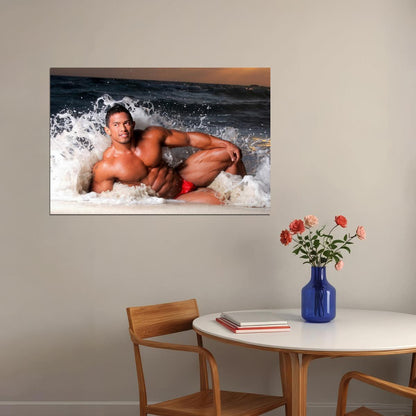 Stan McQuay Famous Bodybuilder Poster Bodybuilding Workout HD Photo Print Inspirational Gym Decor Athletes Icon Wall Art Weightlifting Artwork Gifts for Fitness Lovers - xonomax