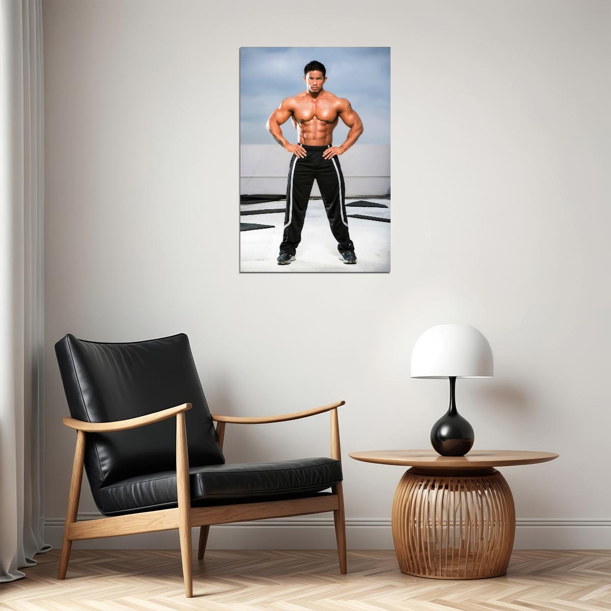 Stan McQuay Famous Bodybuilder Poster Bodybuilding Workout HD Photo Print Motivational Gym Decor Athletes Icon Wall Art Weightlifting Artwork Gifts for Fitness Lovers - xonomax