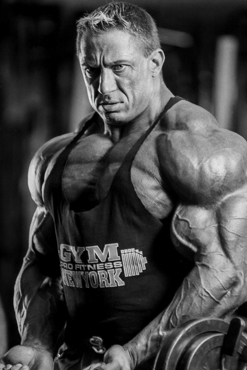 Markus Ruhl Black And White Famous Bodybuilder Poster Bodybuilding Workout HD Photo Print Inspirational Gym Decor Athletes Icon Wall Art Weightlifting Artwork - xonomax