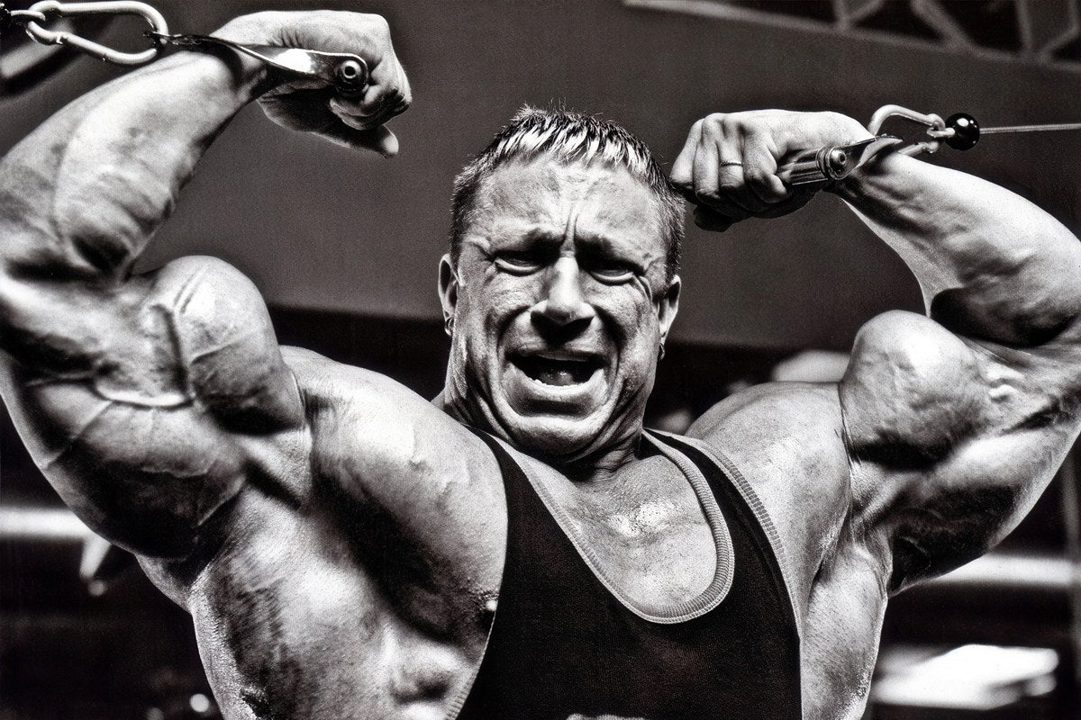 Markus Ruhl Gym Shot Black And White Famous Bodybuilder Poster Bodybuilding Workout HD Photo Print Motivational Gym Decor Athletes Icon Wall Art Weightlifting Artwork - xonomax