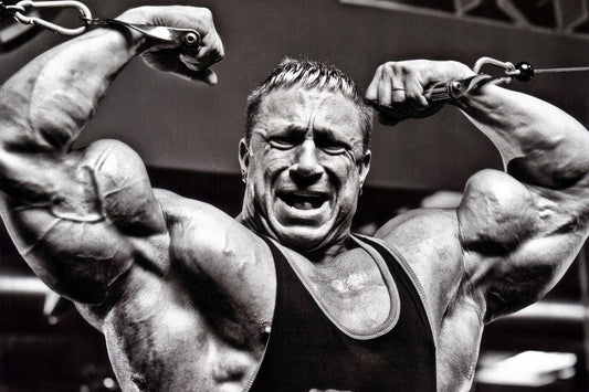 Markus Ruhl Gym Shot Black And White Famous Bodybuilder Poster Bodybuilding Workout HD Photo Print Motivational Gym Decor Athletes Icon Wall Art Weightlifting Artwork - xonomax