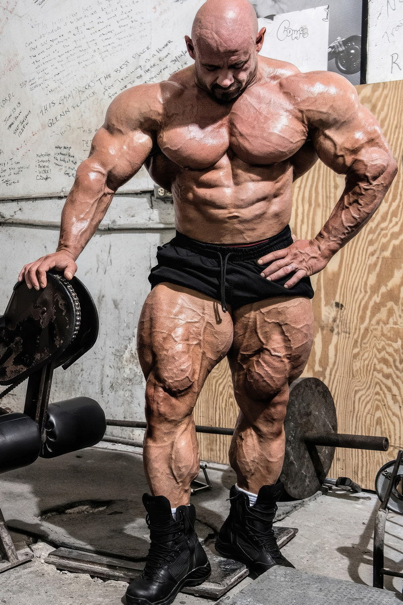 Branch Warren Gym Shot Famous Bodybuilder Poster Bodybuilding Workout HD Photo Print Inspirational Gym Decor Athletes Icon Wall Art Weightlifting Artwork Gifts for Fitness Lovers - xonomax