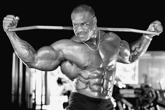 Chris Cormier Black And White Famous Oldschool Bodybuilder Poster Bodybuilding Workout HD Photo Print Motivational Gym Decor Athletes Icon Wall Art Weightlifting Artwork - xonomax