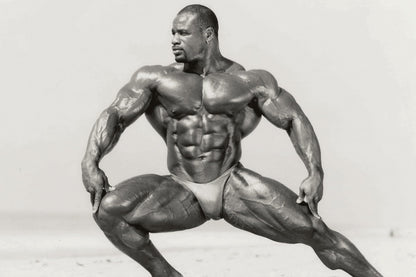 Chris Cormier Black And White Famous Oldschool Bodybuilder Poster Bodybuilding Workout HD Photo Print Inspirational Gym Decor Athletes Icon Wall Art Weightlifting Artwork - xonomax