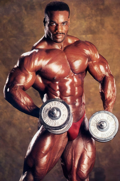 Chris Cormier Famous Oldschool Bodybuilder Poster Bodybuilding Workout HD Photo Print Motivational Gym Decor Athletes Icon Wall Art Weightlifting Artwork Gifts for Fitness Lovers - xonomax