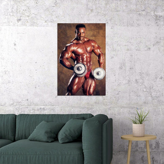 Chris Cormier Famous Oldschool Bodybuilder Poster Bodybuilding Workout HD Photo Print Motivational Gym Decor Athletes Icon Wall Art Weightlifting Artwork Gifts for Fitness Lovers - xonomax