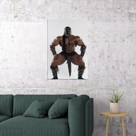 Kai Greene Famous Bodybuilder Poster Bodybuilding Workout HD Photo Print Motivational Gym Decor Athletes Icon Wall Art Weightlifting Artwork Gifts for Fitness Lovers - xonomax