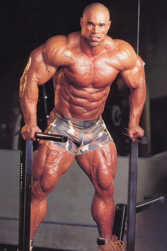 Kevin Levrone Bodybuilder Poster Bodybuilding Workout HD Photo Print Inspirational Gym Decor Athletes Icon Wall Art Weightlifting Artwork Gifts for Fitness Lovers - xonomax