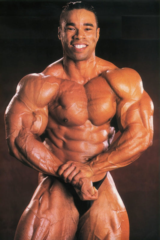 Kevin Levrone Bodybuilder Poster Bodybuilding Workout HD Photo Print Motivational Gym Decor Athletes Icon Wall Art Weightlifting Artwork Gifts for Fitness Lovers - xonomax