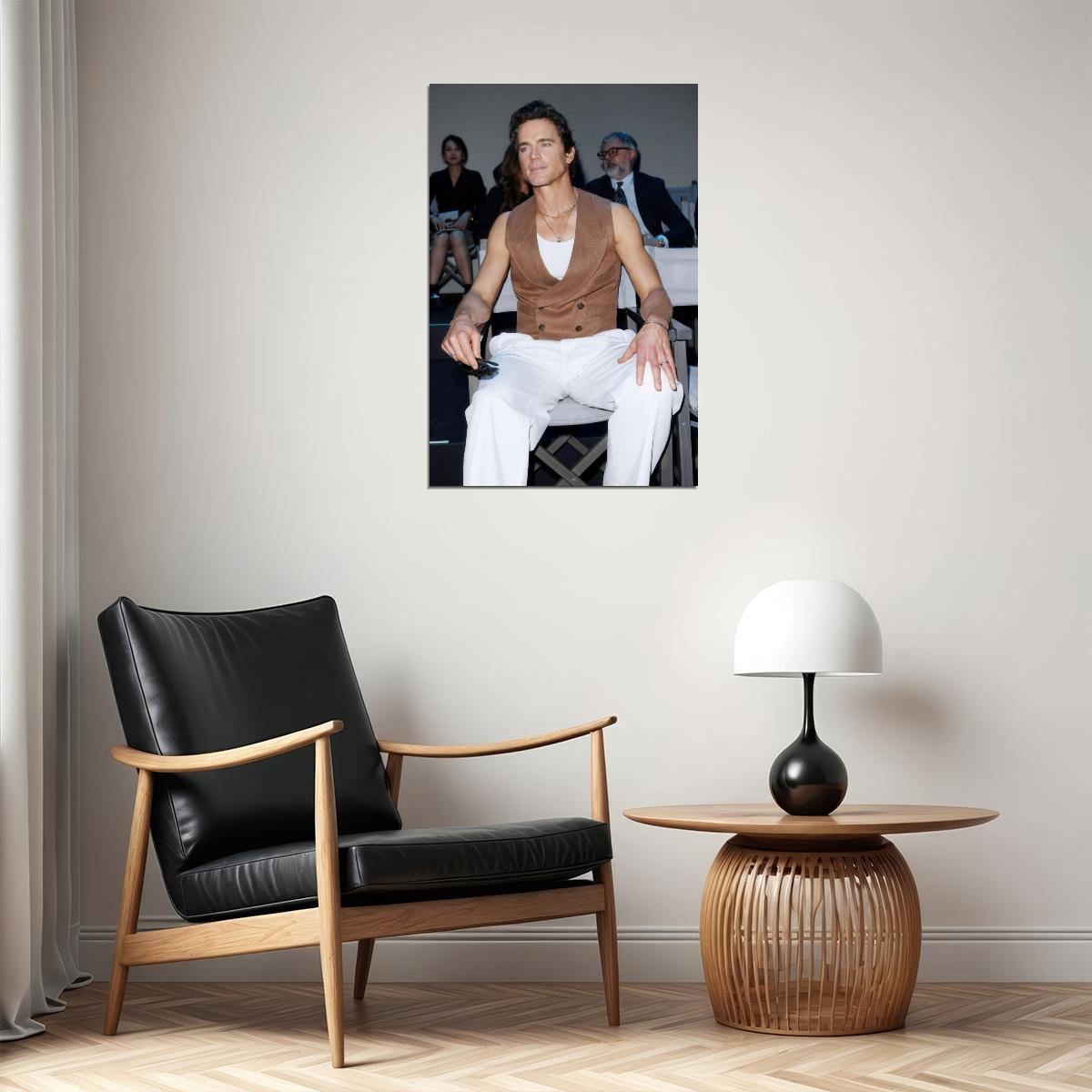 Matt Bomer Fashion Photo Print Celebrity Gay Icon Poster Hollywood Handsome Man Wall Art Stylish Male Model Aesthetic Decor for Bedroom Living Space - xonomax