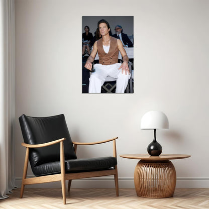 Matt Bomer Fashion Photo Print Celebrity Gay Icon Poster Hollywood Handsome Man Wall Art Stylish Male Model Aesthetic Decor for Bedroom Living Space - xonomax