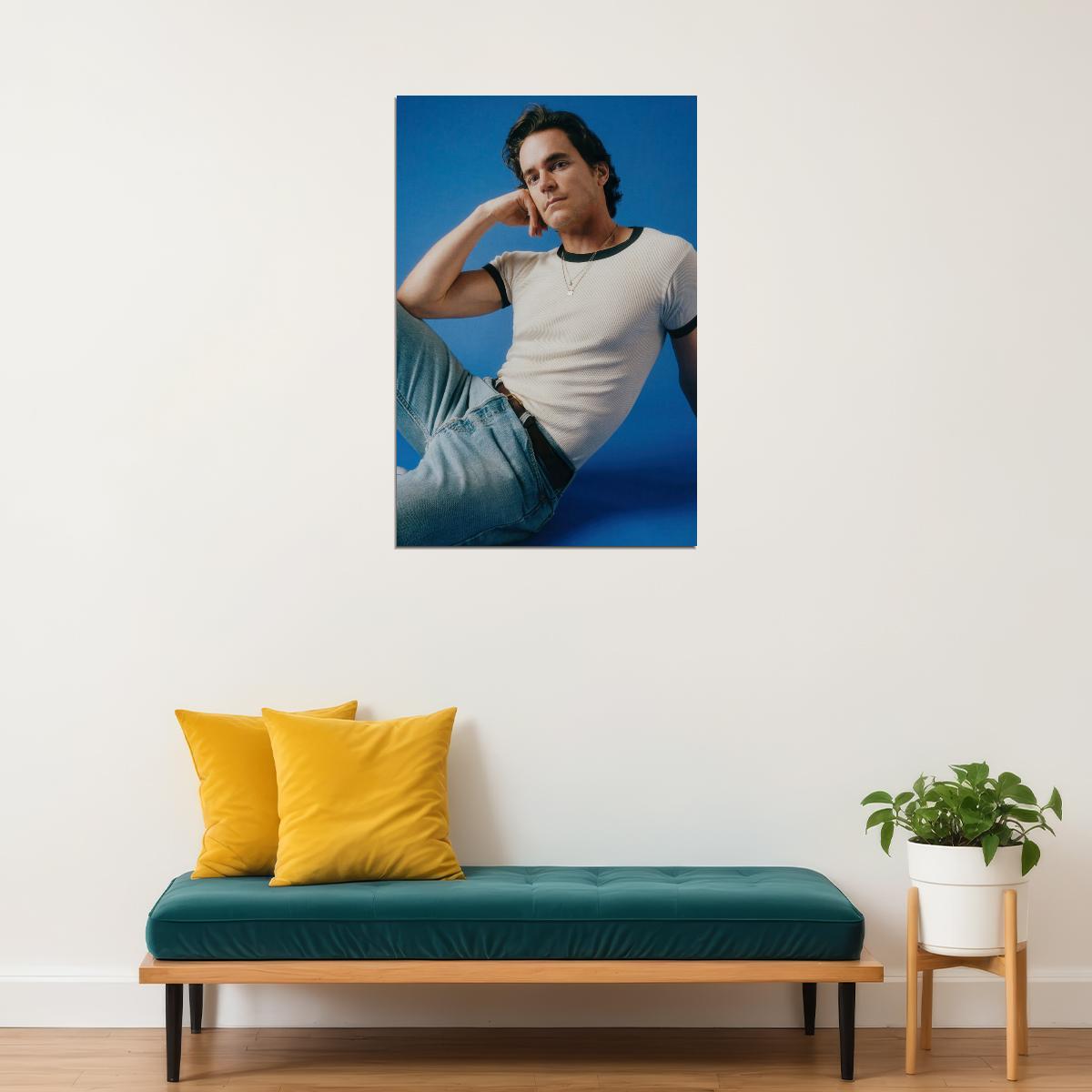 Matt Bomer Photo Print Celebrity Gay Icon Poster Hollywood Handsome Man Wall Art Stylish Male Model Aesthetic Decor for Bedroom Living Space - xonomax