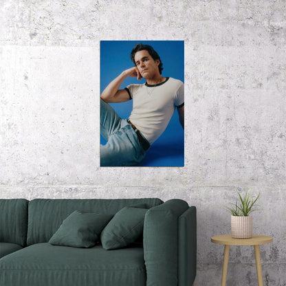 Matt Bomer Photo Print Celebrity Gay Icon Poster Hollywood Handsome Man Wall Art Stylish Male Model Aesthetic Decor for Bedroom Living Space - xonomax