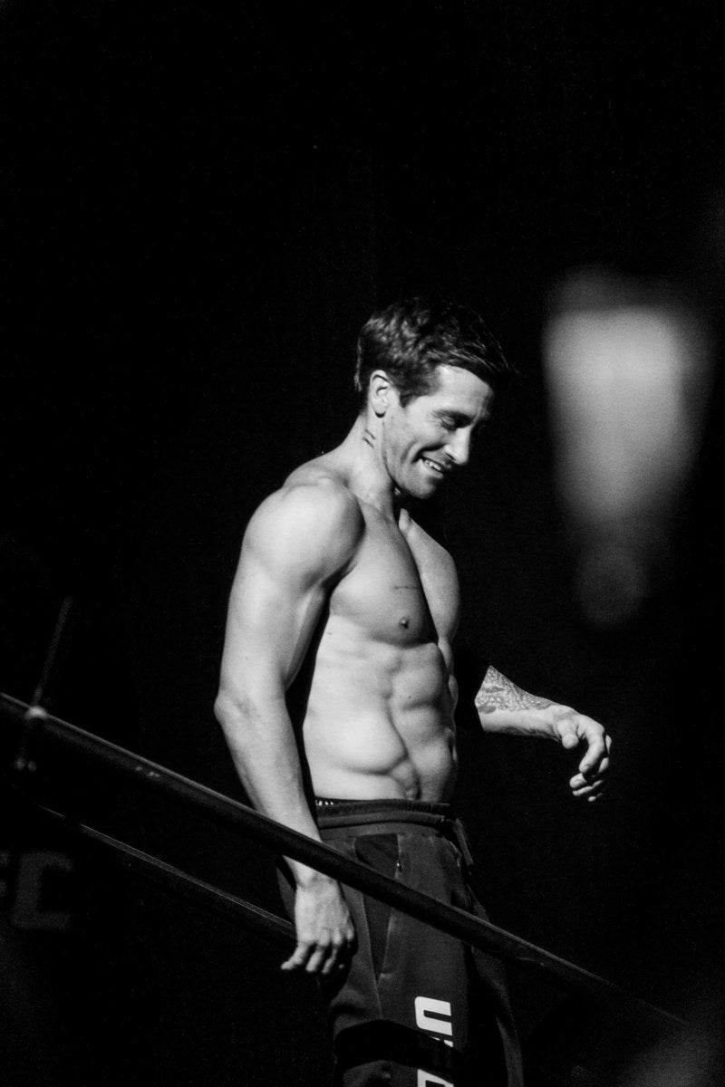 Jake Gyllenhaal Black and White Photo Print Hollywood Celebrity Poster Shirtless Handsome Man Wall Art Hot Male Model Aesthetic Decor for Bedroom - xonomax