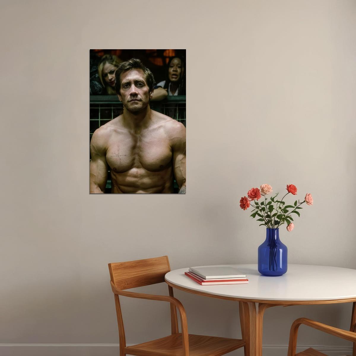 Jake Gyllenhaal Sexy Photo Print Hollywood Celebrity Poster Shirtless Handsome Man Wall Art Hot Male Model Aesthetic Decor for Bedroom Living Space - xonomax