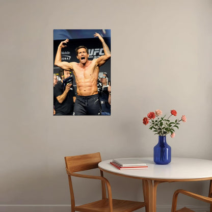 Jake Gyllenhaal Shirtless Photo Print Hollywood Celebrity Poster Handsome Man Wall Art Boxing Fighter Aesthetic Hot Male Decor for Bedroom Living Room - xonomax