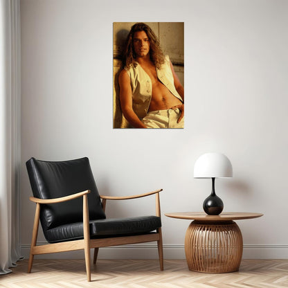 Ricky Martin Classic 90s Photo Print Hollywood Celebrity Poster Shirtless Handsome Man Wall Art Hot Male Model Aesthetic Decor for Bedroom Living Room