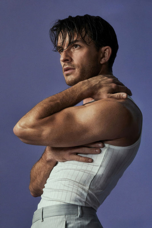 Jonathan Bailey Artistic Photo Print Hollywood Celebrity Poster Handsome Man Wall Art Hot Male Aesthetic Decor for Bedroom Living Room