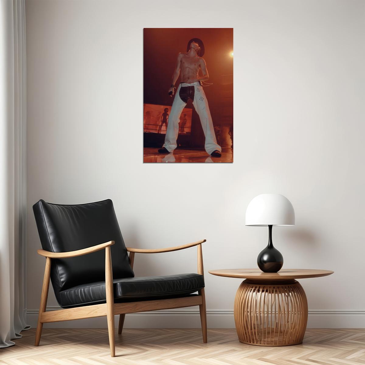 Troye Sivan Performance Photo Print Hollywood Celebrity Poster Shirtless Handsome Man Wall Art Hot Male Aesthetic Decor for Bedroom Living Room