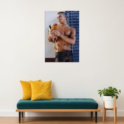 Channing Tatum Shirtless Photo Print Hollywood Celebrity Poster Handsome Man Wall Art Hot Male Model Aesthetic Decor for Bedroom Living Room - xonomax