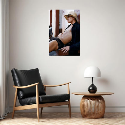 Channing Tatum Sexy Photo Print Hollywood Celebrity Poster Shirtless Handsome Man Wall Art Hot Male Model Aesthetic Decor for Bedroom Living Space - xonomax