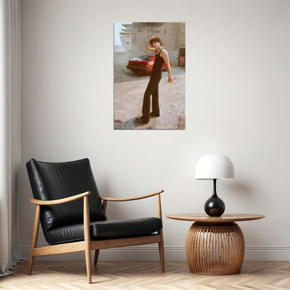 Timothee Chalamet Retro Fashion Photo Print Hollywood Celebrity Poster Handsome Man Wall Art Hot Male Model Aesthetic Decor for Bedroom Living Space - xonomax