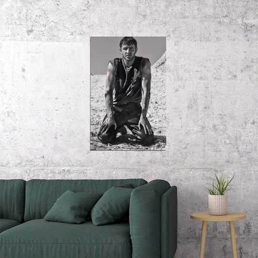 Paul Mescal Black and White Movie Star Photo Print Hollywood Celebrity Poster Handsome Man Wall Art Hot Male Aesthetic Decor for Bedroom Living Space - xonomax