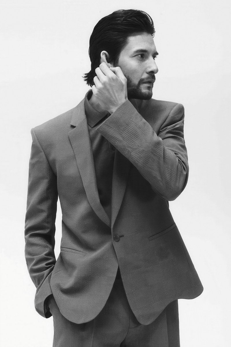 Ben Barnes Classic Black and White Suit Photo Print Hollywood Celebrity Poster Handsome Man Wall Art Hot Male Aesthetic Decor for Bedroom Living Room - xonomax