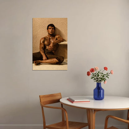 Henry Cavill Shirtless Movie Scene Photo Print Hollywood Celebrity Poster Handsome Man Wall Art Hot Male Aesthetic Decor for Bedroom Living Space - xonomax
