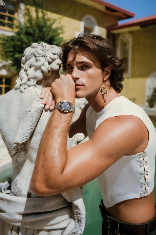 Jacob Elordi Handsome Male Model Photo Print Hollywood Celebrity Poster Stylish Man Wall Art Hot Actor Aesthetic Decor for Bedroom Living Room - xonomax