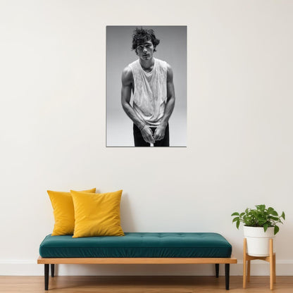 Jacob Elordi Muscular Arms Tank Top Photo Print Hollywood Celebrity Poster Handsome Man Wall Art Hot Male Aesthetic Decor for Bedroom Living Room - xonomax