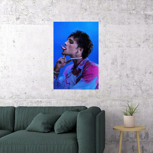 Jacob Elordi Bold Fashion Editorial Photo Print Hollywood Celebrity Poster Handsome Man Wall Art Hot Male Model Aesthetic Decor for Bedroom Office - xonomax