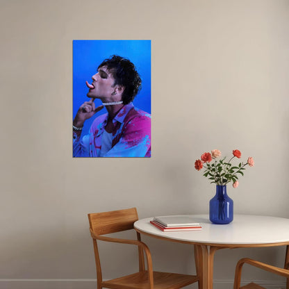 Jacob Elordi Bold Fashion Editorial Photo Print Hollywood Celebrity Poster Handsome Man Wall Art Hot Male Model Aesthetic Decor for Bedroom Office - xonomax