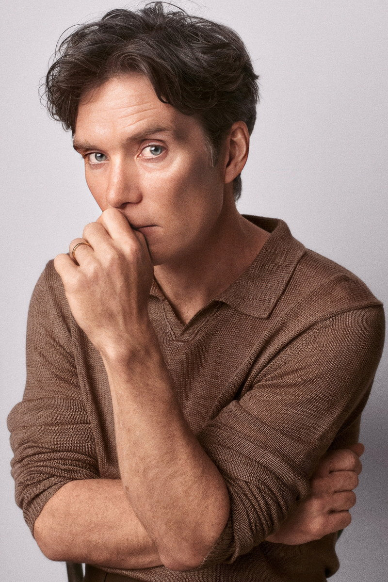Cillian Murphy Serious Portrait Photo Print Hollywood Celebrity Poster Handsome Man Wall Art Hot Male Actor Aesthetic Decor for Bedroom Office - xonomax