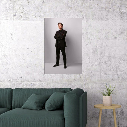 Cillian Murphy Full-Body Suit Portrait Photo Print Hollywood Celebrity Poster Handsome Man Wall Art Hot Male Actor Aesthetic Decor for Bedroom Office - xonomax
