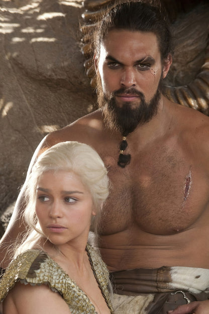 Jason Momoa Shirtless Drogo Photo Print Hollywood Celebrity Poster Handsome Man Wall Art Hot Male Actor Aesthetic Decor for Bedroom Living Room - xonomax
