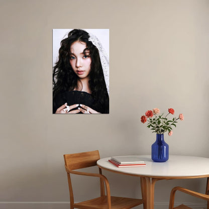 Aespa Karina Poster Fashion Photo Print K-Pop Home Decor For Living Room Aesthetic Kpop Female Girl Group - xonomax