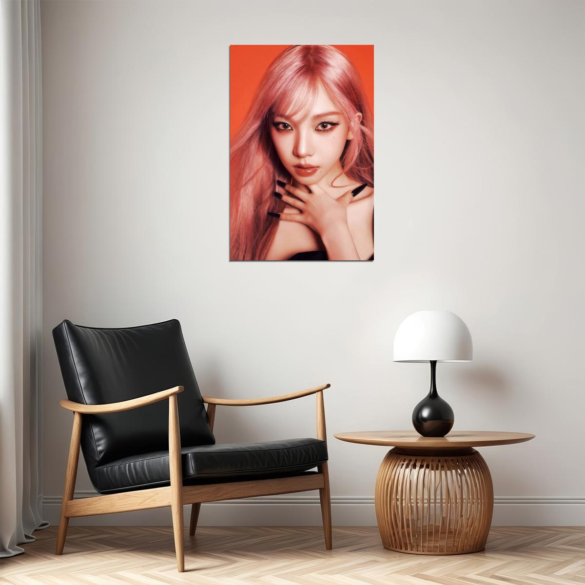 Aespa Karina Poster Fashion Photo Print K-Pop Home Decor For Living Room Aesthetic Kpop Female Girl Group - xonomax
