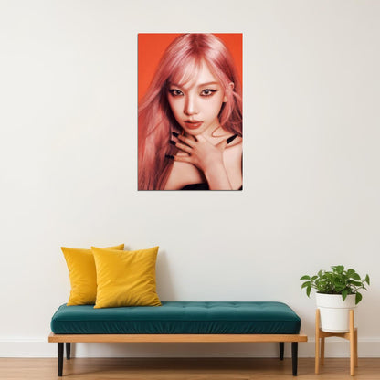 Aespa Karina Poster Fashion Photo Print K-Pop Home Decor For Living Room Aesthetic Kpop Female Girl Group - xonomax